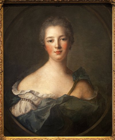 Jeanne Antoinette Poisson, Marquesa de Pompadour (1721-1764) - Pintura del taller de Jean Marc Nattier (1685-1766) de Jean Marc Nattier