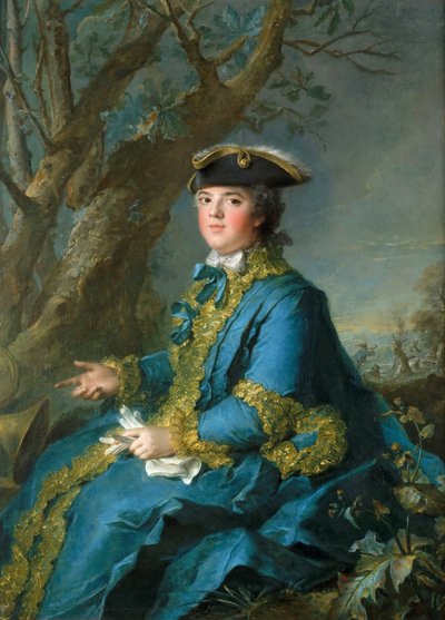 Louise Élisabeth de Francia, Duquesa de Parma de Jean Marc Nattier