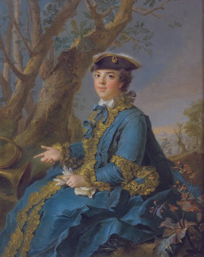 Louise Élisabeth de Francia 1727-1759, Duquesa de Parma, 1760 de Jean Marc Nattier