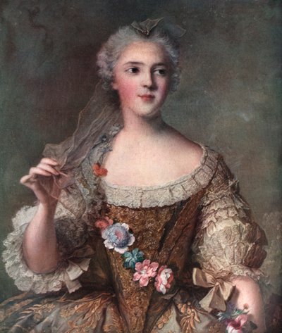 Madame Sophie, hija de Luis XV, 1909 de Jean Marc Nattier