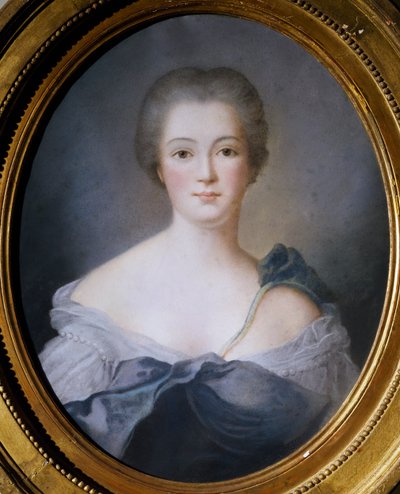 Retrato de Henrietta Maria de Francia de Jean Marc Nattier