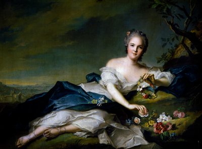 Retrato de Enriqueta María de Francia de Jean Marc Nattier
