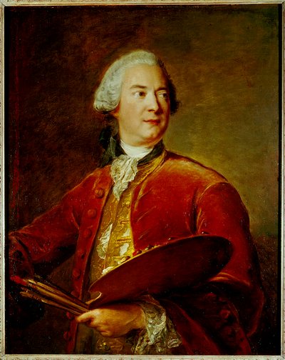 Retrato de Louis Tocqué 1696-1772, 1739 de Jean Marc Nattier