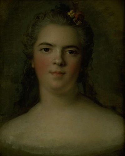 Retrato de Louise-Élisabeth de Francia, hija de Luis XV "Mme Infante" de Jean Marc Nattier