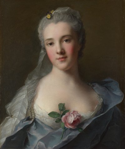 Retrato de Manon Balletti, 1757 de Jean Marc Nattier