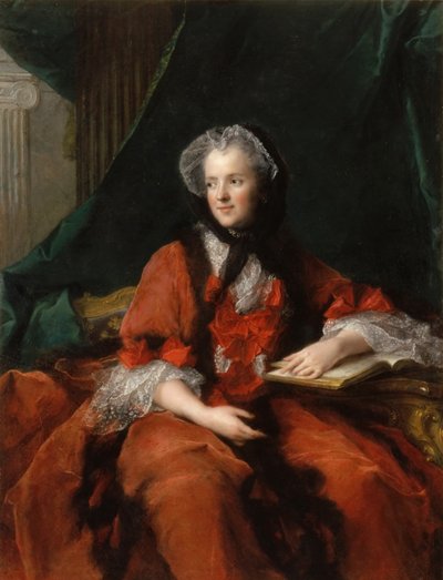 Retrato de Marie Leszczynska, Reina de Francia 1703-1768 de Jean Marc Nattier