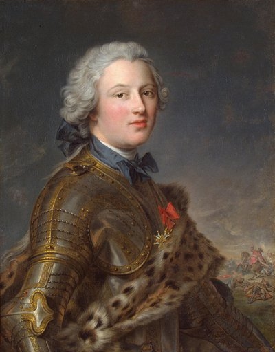Retrato de Pierre Victor, barón de Besenval de Brünstatt 1722-1794, Segunda Mitad del Siglo XVIII de Jean Marc Nattier