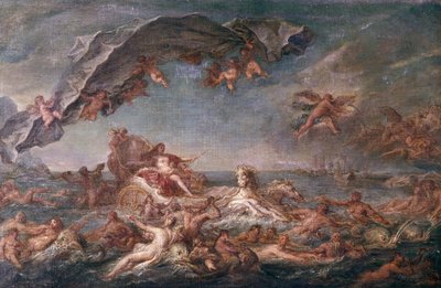 Triunfo de Anfitrite, 1758 de Jean Marc Nattier