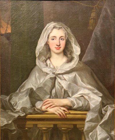 Luisa Teresa de Orleans, duquesa de Borbón. de Jean-Marc Nattier
