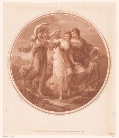 Belleza (Bellezza) aconsejada por Prudencia (Prudentia), rechaza las tentaciones de la Locura (Pazzia) de Jean Marie Delattre