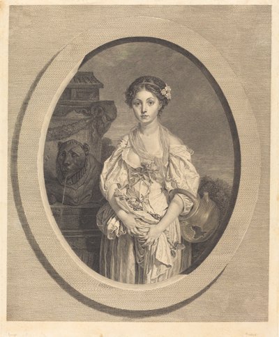 La jarra rota de Jean Massard after Jean Baptiste Greuze