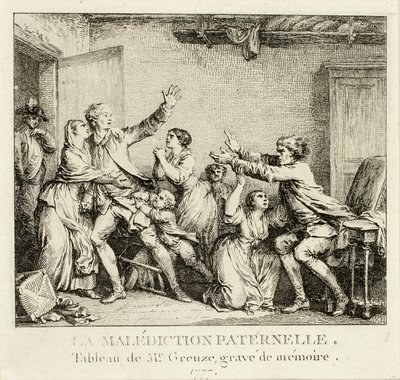 Maldición paterna de Jean Michel Moreau