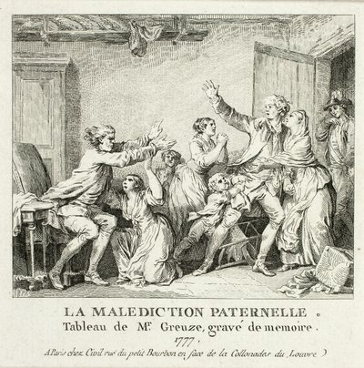 Maldición paterna de Jean Michel Moreau