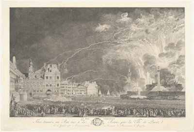 Los fuegos artificiales de Jean Michel Moreau