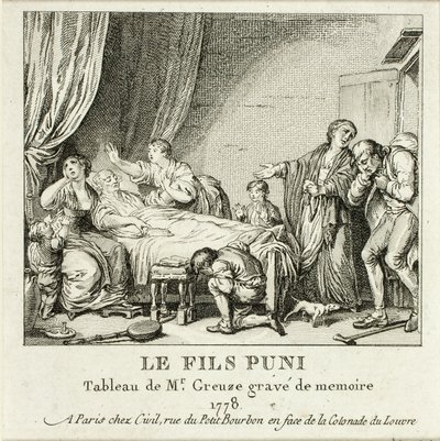 El hijo castigado de Jean Michel Moreau