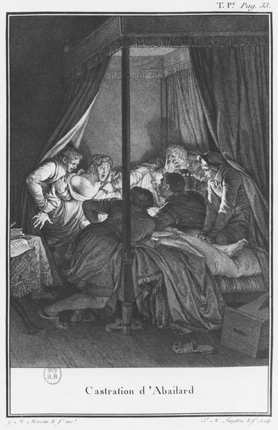 Castrando a Abelardo, ilustración de 