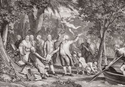 Mirabeau (Honoré Gabriel Riqueti, Conde de Mirabeau) de Jean Michel the Younger Moreau