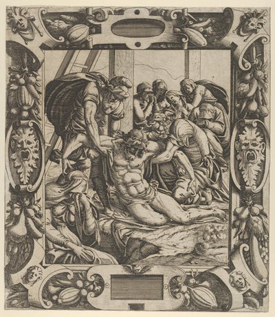 Deposición de la Cruz de Jean Mignon