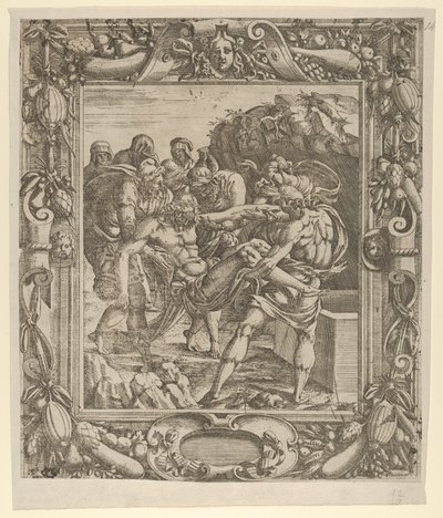 El entierro, 1535-55 de Jean Mignon