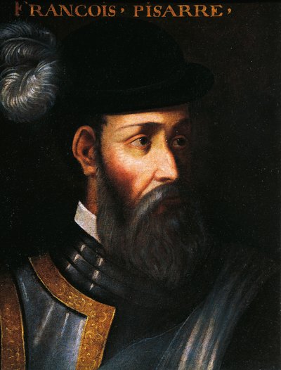 Retrato de Francisco Pizarro de Jean Monier or Mosnier