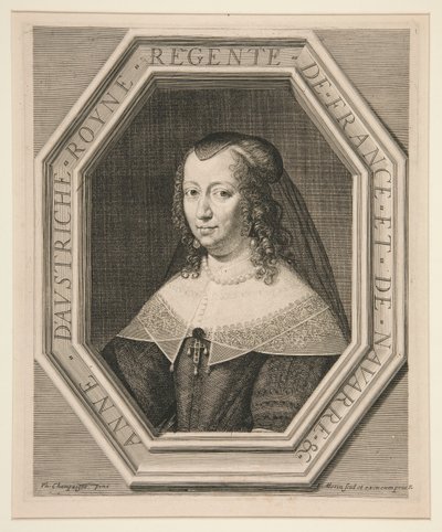 Ana de Austria (1601-1666) de Jean Morin
