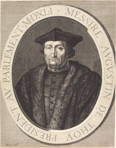 Augustin de Thou de Jean Morin