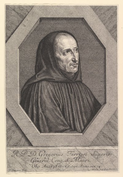 Dom Gregoire Tarrisse, superior general de la Congregación de San Mauro de Jean Morin
