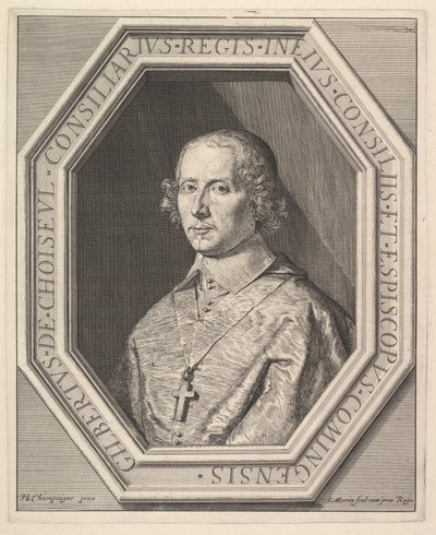 Gilbert de Choiseul-Praslin, obispo de Comminges de Jean Morin