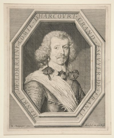 Henri de Lorraine, Conde de Harcourt, llamado Cadet la Perle (1601-1666) de Jean Morin