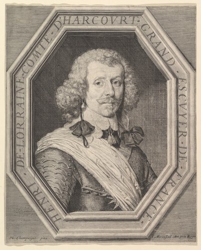 Henri de Lorraine, conde de Harcourt de Jean Morin