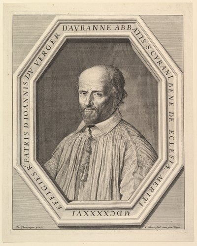 Jean Duvergier de Hauranne, abad de Saint-Cyran de Jean Morin