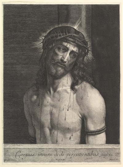 Cristo en la columna de Jean Morin