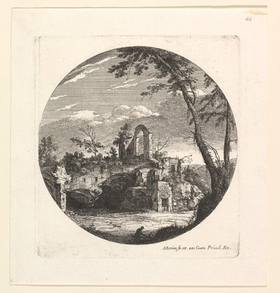 Las ruinas al fondo de Jean Morin