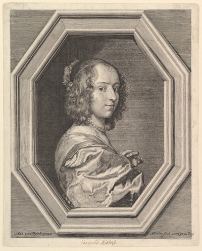 Marguerite Lemon, amante de Antoine van Dyck de Jean Morin