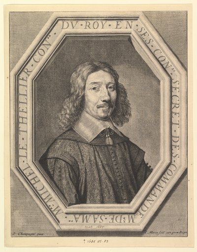 Michel Le Tellier, consejero del rey de Jean Morin