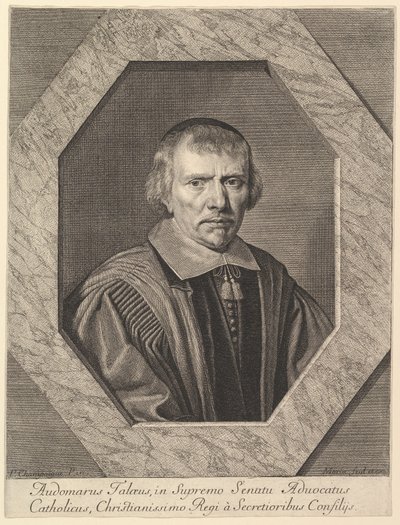 Omer II Talon, abogado del Parlamento y consejero del rey de Jean Morin