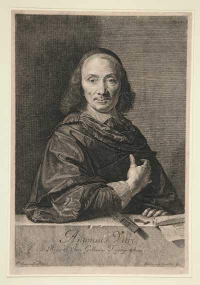 Retrato de Antonio Vitre de Jean Morin