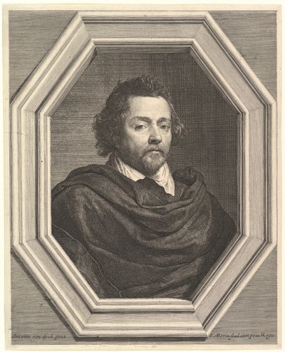 Retrato de Nicolas Chrystin, siglo XVII de Jean Morin