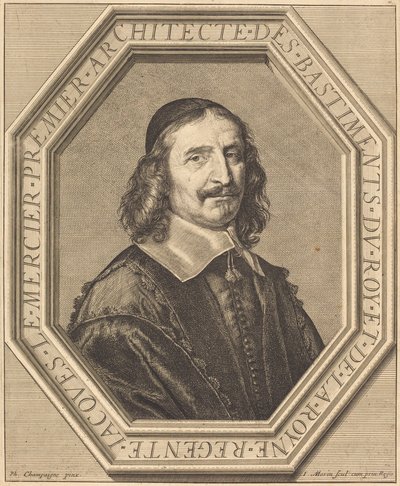 Jacques le Mercier de Jean Morin after Philippe de Champaigne