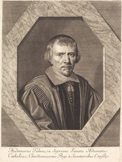 Omer Talon de Jean Morin after Philippe de Champaigne