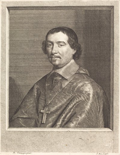 Pierre Berthier de Jean Morin after Philippe de Champaigne