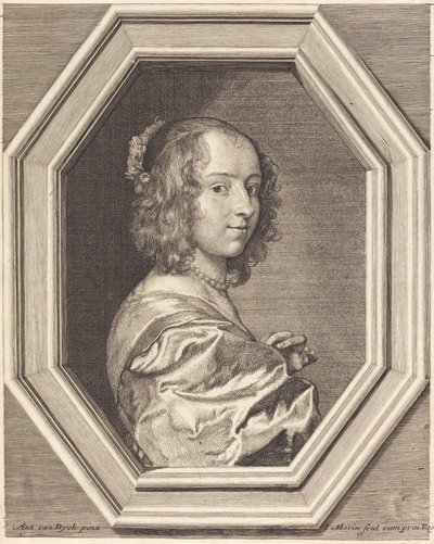 Marguerite Lemon de Jean Morin after Sir Anthony van Dyck