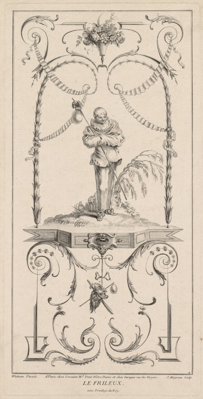 Le Frileux, Arabesque de Jean Moyreau