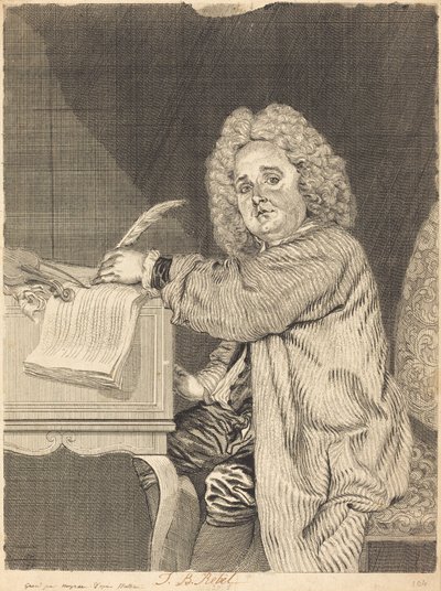 J.-B. Rebel de Jean Moyreau, Antoine Watteau