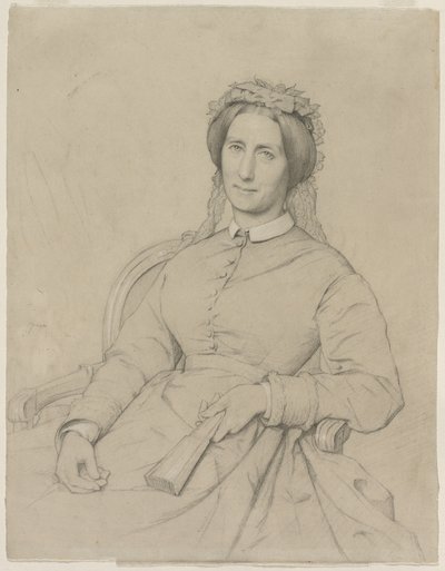 Madame Hippolyte Flandrin (Aimée Ancelot) de Jean Paul Flandrin