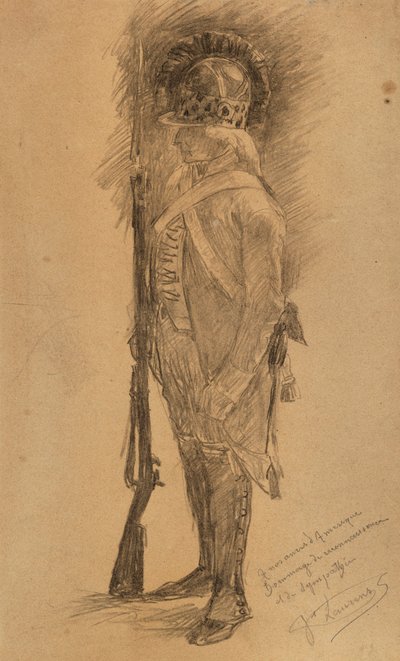 Un soldado de Jean Paul Laurens