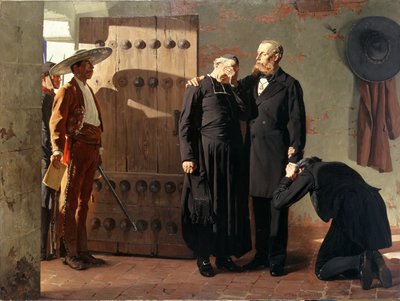 Los últimos momentos de Maximiliano, 1882 de Jean Paul Laurens