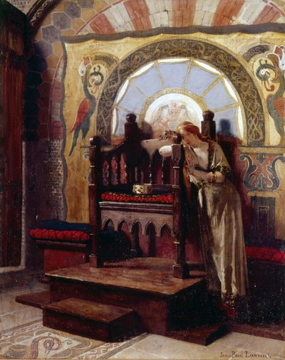 El trono del último carolingio de Jean Paul Laurens