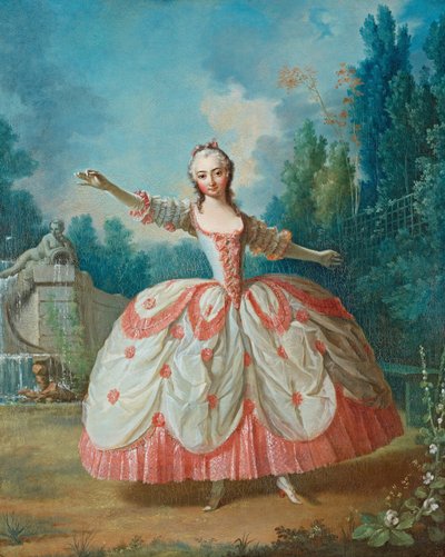 Retrato de Barbara Campanini 1721-1799, conocida como La Barbarina, 1721 de Jean Philippe Delaroche
