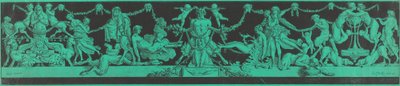 Una bacanal con figuras egipcias y clásicas de Jean Philippe Guy le Gentil, Comte de Paroy, after Charles Monnet